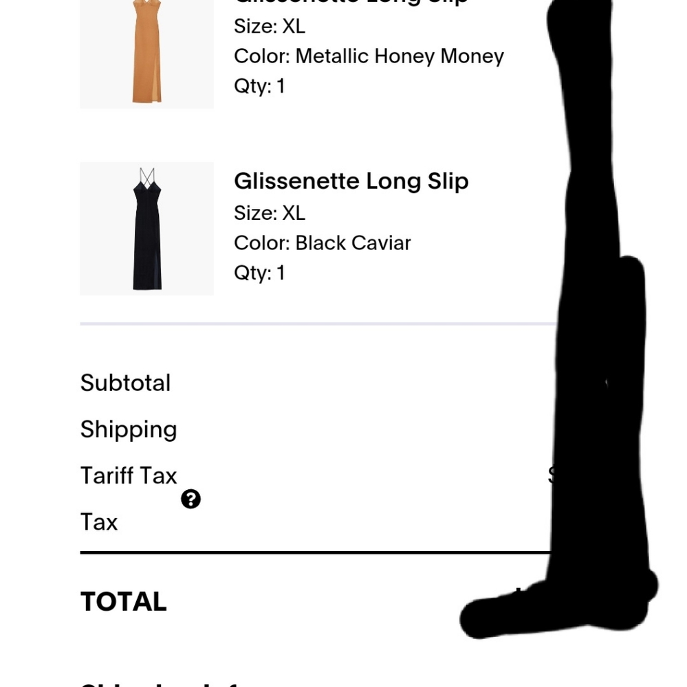 Savage X Fenty Metalic Honey Glissenette Slip - Picture 5 of 5